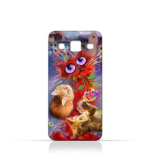 Samsung Galaxy S3 Mini TPU Protective Silicone Case with Cats Design