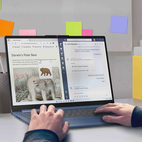 Lenovo IdeaPad Slim 3 Notebook 15,6” FHD (1920x1080), AMD Ryzen 5 7520U, RAM 16GB, 512GB SSD, Grafica Integrata, WiFi 6, Windows 11 Home - Stone Blue - Immagine 1