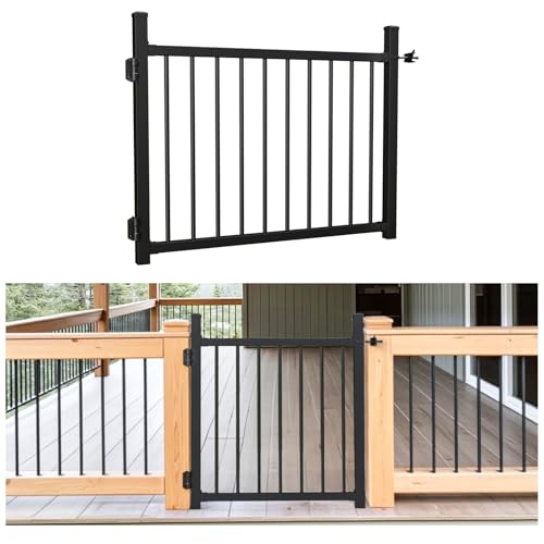 36x45 Aluminum Self-Closing Deck Gate Kit