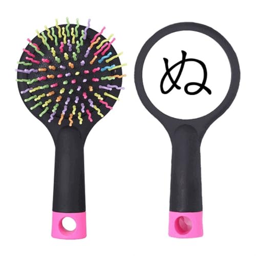 Brosse à cheveux démêlante japonaise hiragana brosse pneumatique démêlage doux