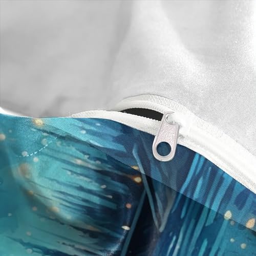 Parure 3 pièces IOFEER Starlight multicolore en coton et microfibre douce - 8