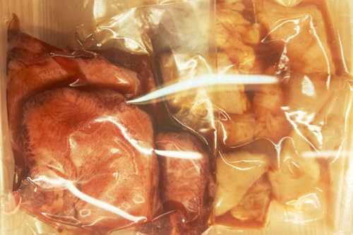 超厚切りやわらかタレ漬けタン・ミノサンドタレ漬けセット|バーベキュー 肉 食材 スライス 焼肉 冷凍 牛 BBQ お肉 ギフト 肉厚 お取り寄せ 極厚 プレゼント パーティー [2287]