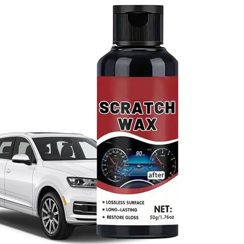 Générique Nettoyant pour Habitacle Automobile, 50g Nettoyant Intérieur Voiture, Polish Réparation Rayures pour Tableau de Bord Panneaux Centraux Vitres Sellerie