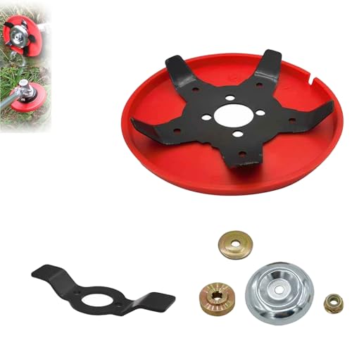 Disco de remoção de ervas daninhas para capina, corta-relvas de disco anfíbio, capina universal, substituição de cortador de lâminas de ervas daninhas (1 unidade)