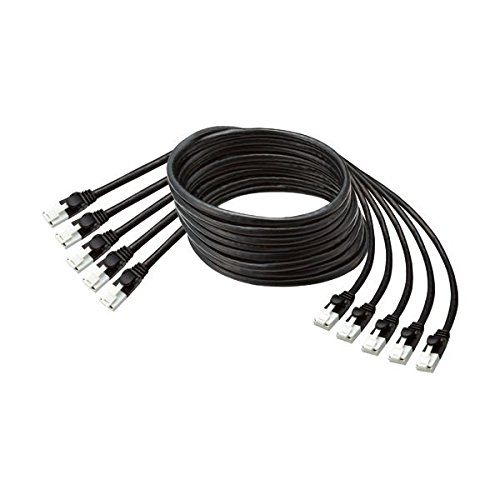 �i�܂Ƃ߁j TANOSEE �ܐ܂�h�~LAN�P�[�u���iCAT5e�j �u���b�N 2m 1�p�b�N�i5�{�j �k×3�Z�b�g�l