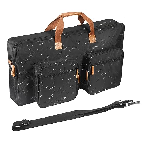 Estuche De Controlador De Carcasa Dura, Bolsa De Archivo De Bolsa De DJ De 2 Canales, Estuche De...