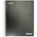 Top Flight Wired 5-Subject Wirebound Notebook with 8 Pockets, 160 Sheets, College Rule, 11 x 8.875 Inches, 1 Notebook, Cover May Vary (33182)