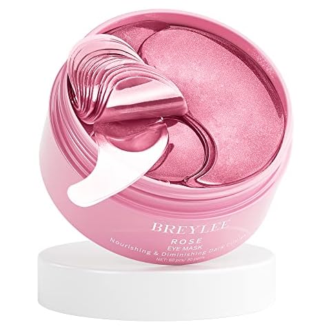 BREYLEE Pink Rose Augenmaske - 60 Stück Cover