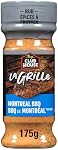 Club House La Grille Montreal BBQ Seasoning Rub, No Artificial Colours or Flavours, Perfect for Steak and Other Grilled Meats and Vegetables, Kosher, 175 g