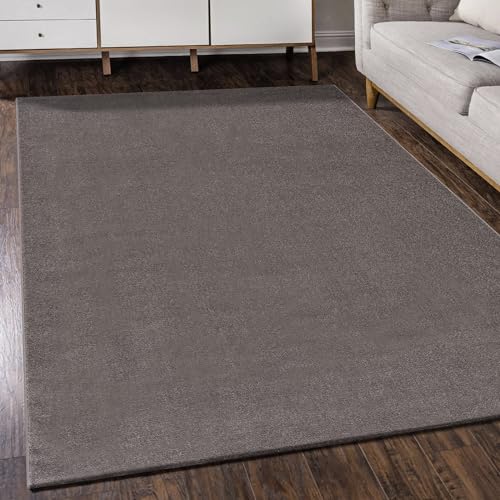 Fabrica Home Kurzflor Teppich Geeignet für Roboter-Staubsauger, Wohnzimmerteppich, Schlichte...