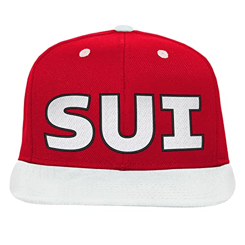 Casquette de baseball FIFA World Cup rouge contrasté visière plate Outerstuff