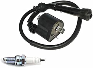 Ignition Coil &Spark Plug fit for Suzuki LTZ400 LT-Z400 Quadsport400 2003-2013 LTZ400 LT-Z 400 Quadsport/OEM 33410-09F00