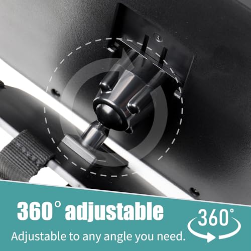 2 Pack Baby Car Mirror Clear Wide View Convex Shatterproof Shake-Proof 2 Pack Easy Install Rear Facing Backseat Mirror for Car Seat Attachment Blind Spot Reduction Distortion-Free View