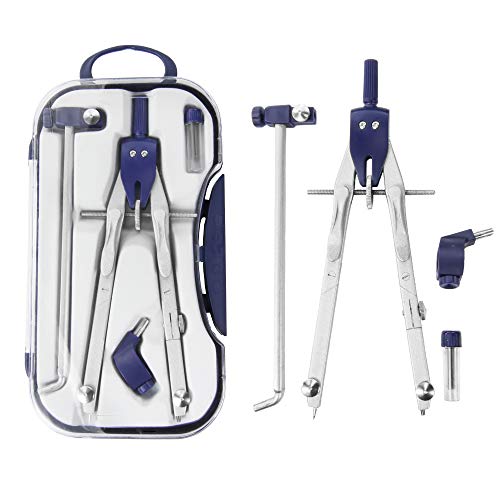 Compas［カセット］ Fiskars Geometry Set, Compass and Protractor Set, Color