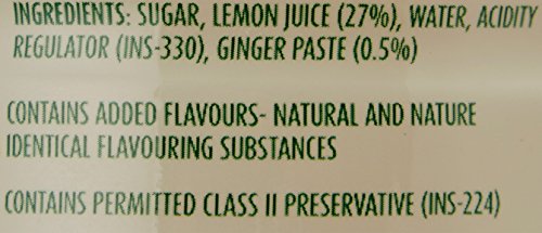Image of Mapro Lemon Ginger Squash, 750ml (Pack of 2)