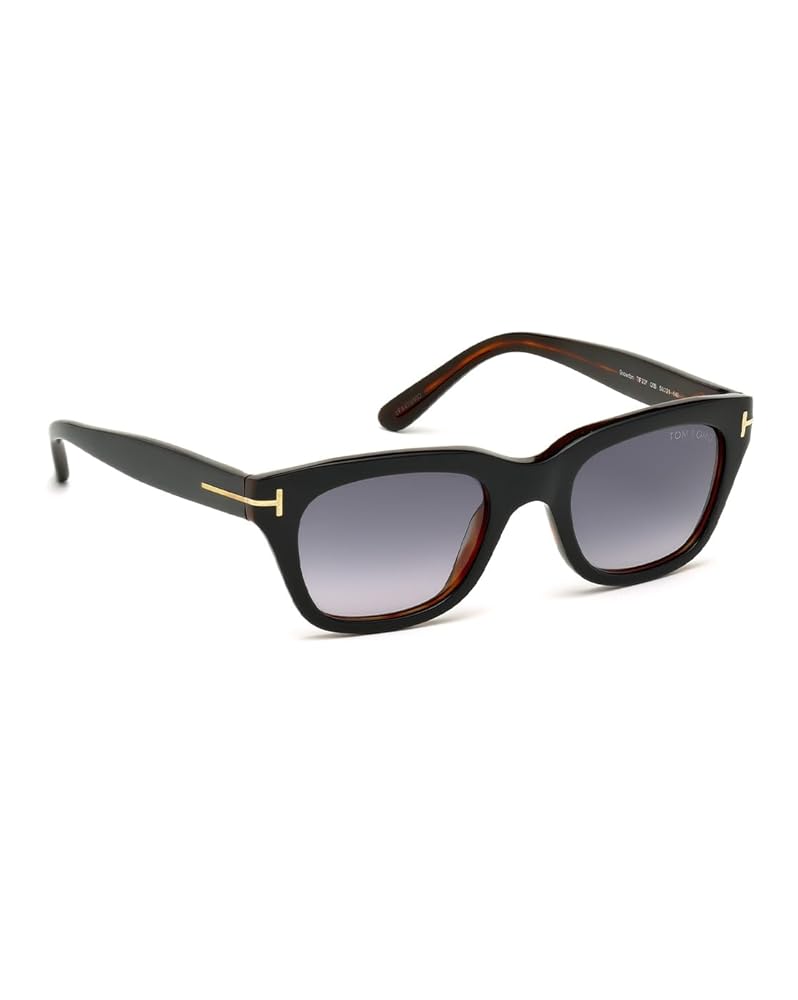 Amazon.co.jp: Tom Ford Snowdon TF 237 05B Black Sunglasses