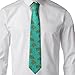 NiuKom Turtle Grass Men'S Neckties Tie Fashion Tie Print Novelty Neck Ties For Every Outfit