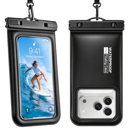 Jzocon 2 Pack Floating Waterproof Pouch