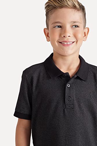 Polo Pois Maquinetado Reserva Mini