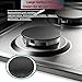 WB29K10024 Surface Large Burner Cover for GE Gas Ranges, Replacement Part for GE Gas Ranges, Cooktops, Countertop, 3.5’ Dia (1)