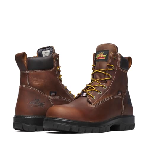 Thorogood Men's 6" Soft Toe - Genesis Series - Industrial and Construction Boot, Durable Leather, Slip-Resistant Nitrile Rubber Outsole3