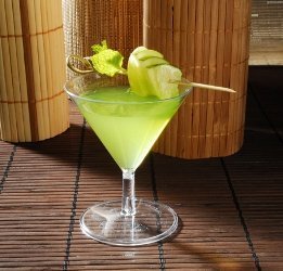 2 oz.Clear Plastic Martini Tiny Barware 'Tinis' (2 Pc.) 12ct.