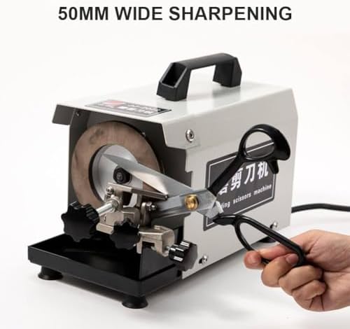 Electric Scissors Sharpener, Knife Sharpener, Saves Time and Effort, Suitable for Thread Cutters, Kitchen Scissors and Textile Blades.