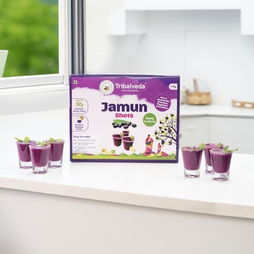 Image of Tribalveda Jamun Shots | As Seen on Shark Tank | Immunity Booster | Blood Sugar Support | 100% Natural Ayurvedic Drink
