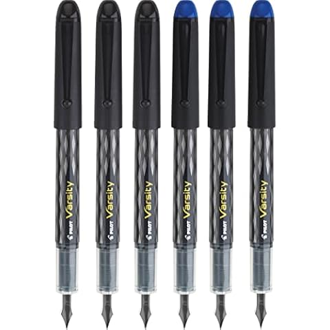 Pilot Varsity Disposable Fountain Pen 6 Pack Combo Cover