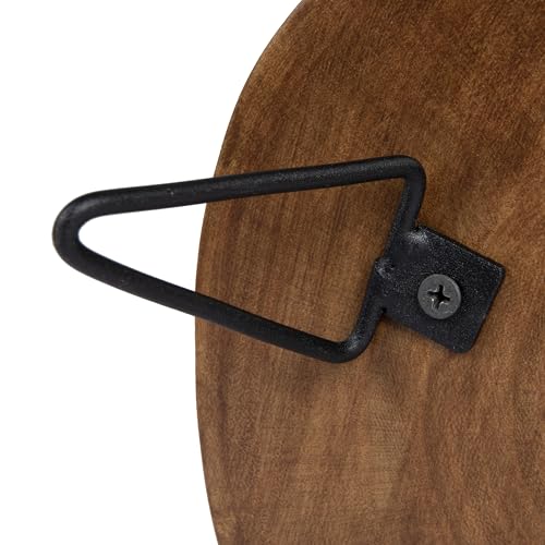 Creative Co-Op Decorative Paulownia Wood Pedestal, Dark Brown by Creative Co-Op - Image 4