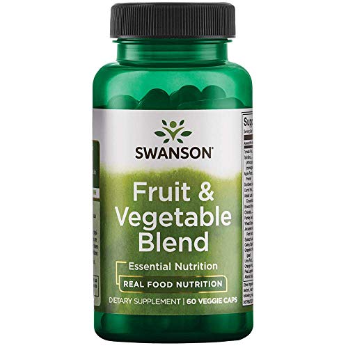 Swanson Fruit & Vegetable Blend 60 Veg Capsules