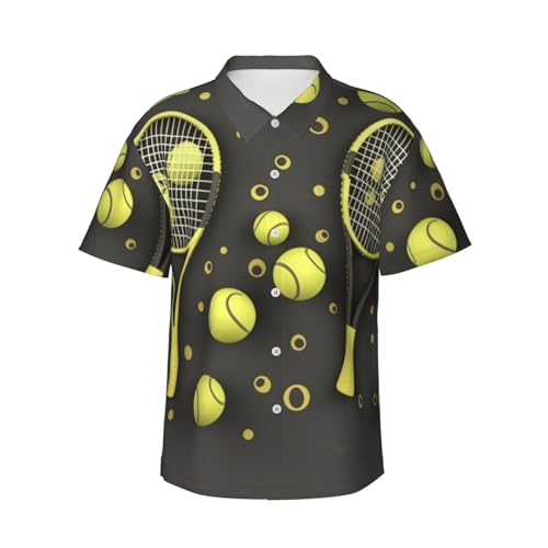 Chemise hawaïenne tennis homme respirante pour rester élégant et au frais pendant la canicule