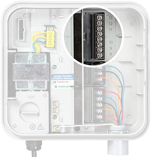 Hunter Industries PCM900 Hunter PCM-900 9-Station Expansion Module Irrigation Controller, Black