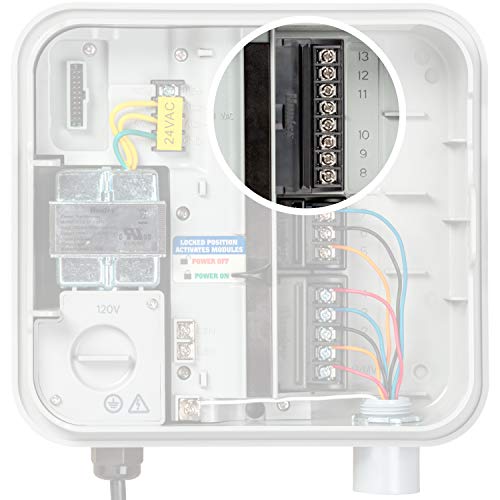 Hunter Industries PCM900 Hunter PCM-900 9-Station Expansion Module Irrigation Controller, Black