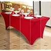 Utopia Kitchen Nappe Extensible 6 Pieds (183 Cm) Noire - Polyester Spandex Infroissable Et Lavable