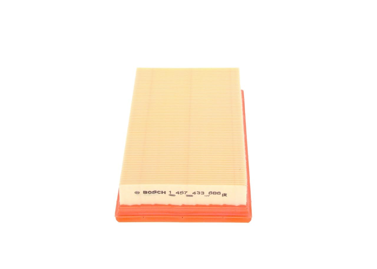 Bosch S3686 Car Air Filter - Separates Particles from the Air Intake - Moisture-resistant plus High Tensile Strength