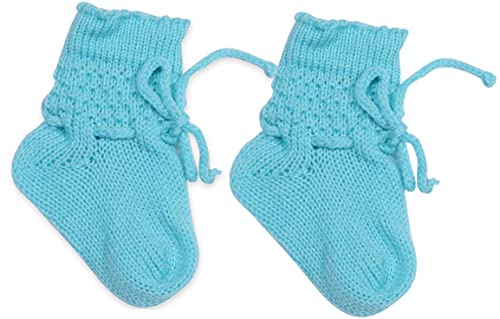 Image of CUBS & HUGS Baby-Boys Wool V-Neck Knitted Sweater Leggings Cap Booties