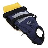 SUPVOX Paseador Perros Scooter Mascotas Silla Ruedas Pequeños Jaula Viaje Materiales Transpirables Perros y Gatos Movilidad Resistente