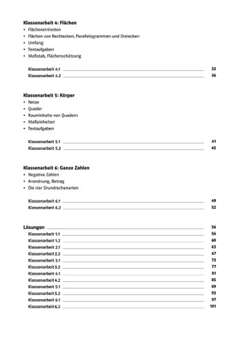 Bessere Noten in Klassenarbeiten Mathematik 5. Schuljahr - Gymnasium