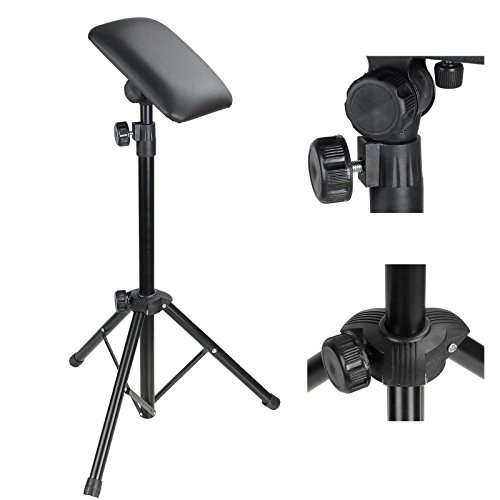GC Global Direct Adjustable Tattoo Armrest Tripod Chair