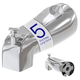 Slip Fit Tub spout with Diverter, Compatible with American Standard 8888026.002 Tub Spout, Bathtub Faucet, Fit 1/2 inch Copper Water Tube polished chrome bathtub Faucet with shower diverter