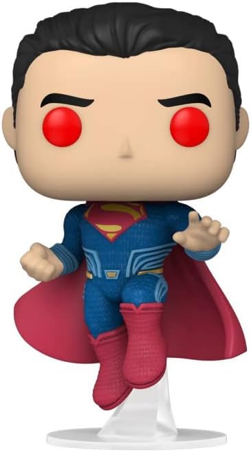 Miniatura 2 de Funko POP Justice League Superman Rojo/Azul (Heat Vision) GITD Chase Figura (AAA Anime Exclusive)
