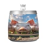 Couvercle pour retenir la fumée et les odeurs : notre cendrier comprend un couvercle pratique qui scelle la fumée et les odeurs, aidant à garder votre environnement frais et exempt d'odeurs désagréables lorsque le cendrier n'est pas utilisé.