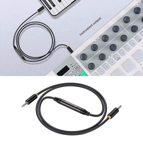 Cable auditivo 3.5mm a 3.5mm para auriculares y smartphones miniatura 2