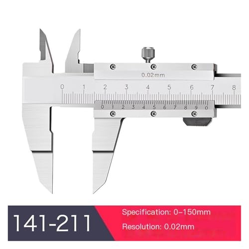 Calibrador Vernier 0-150mm acero inoxidable miniatura 2