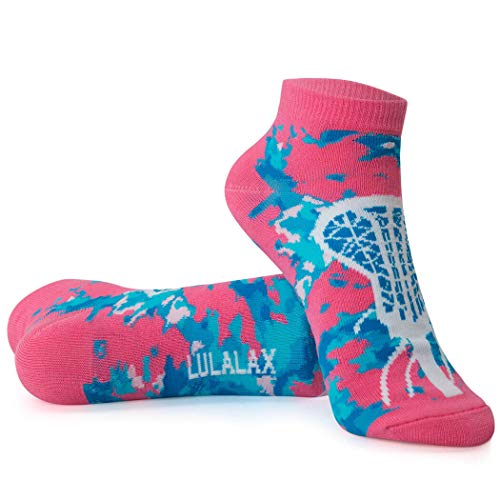 Girls Lacrosse Athletic Ankle Socks | Island Flower Lax