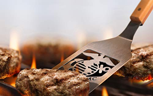 Youthefan Universal Usmc Globe & Anchor Classic Series 3-Piece Bbq Set , Stainless Steel, 22" X 9" #TOP2