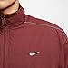 Nike Sportswear Solo Swoosh Men's Oversized Fit Woven Tracksuit Jacket, Dark Pony/White, 2XL-TT(Tall/Tall)