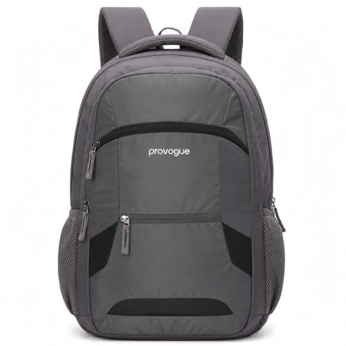 Image of Provogue SPRINT 15.6'' Laptop Backpack for Men & Women | 30L | 2 Main Compartments | 3-Pocket Organiser | 2 Front Pockets | 2 Bottle Holders | Rain Cover | College, Office & Trave