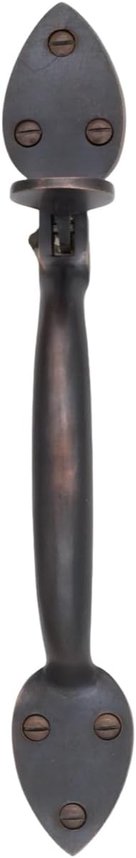 Colonial Style Gate Thumb Latch Set in Solid Brass (Bronze)